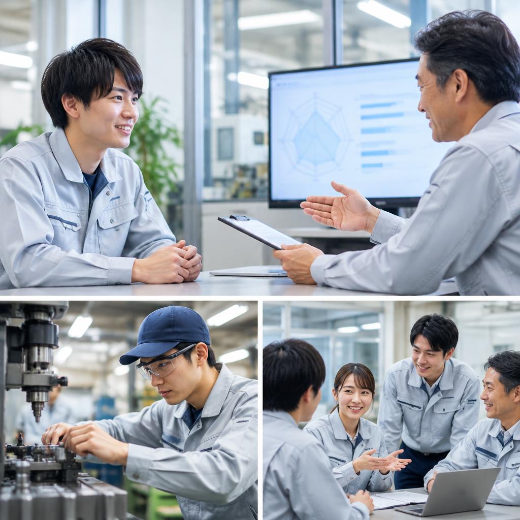頑張りを見逃さない。年1回の技術査定で成長を評価